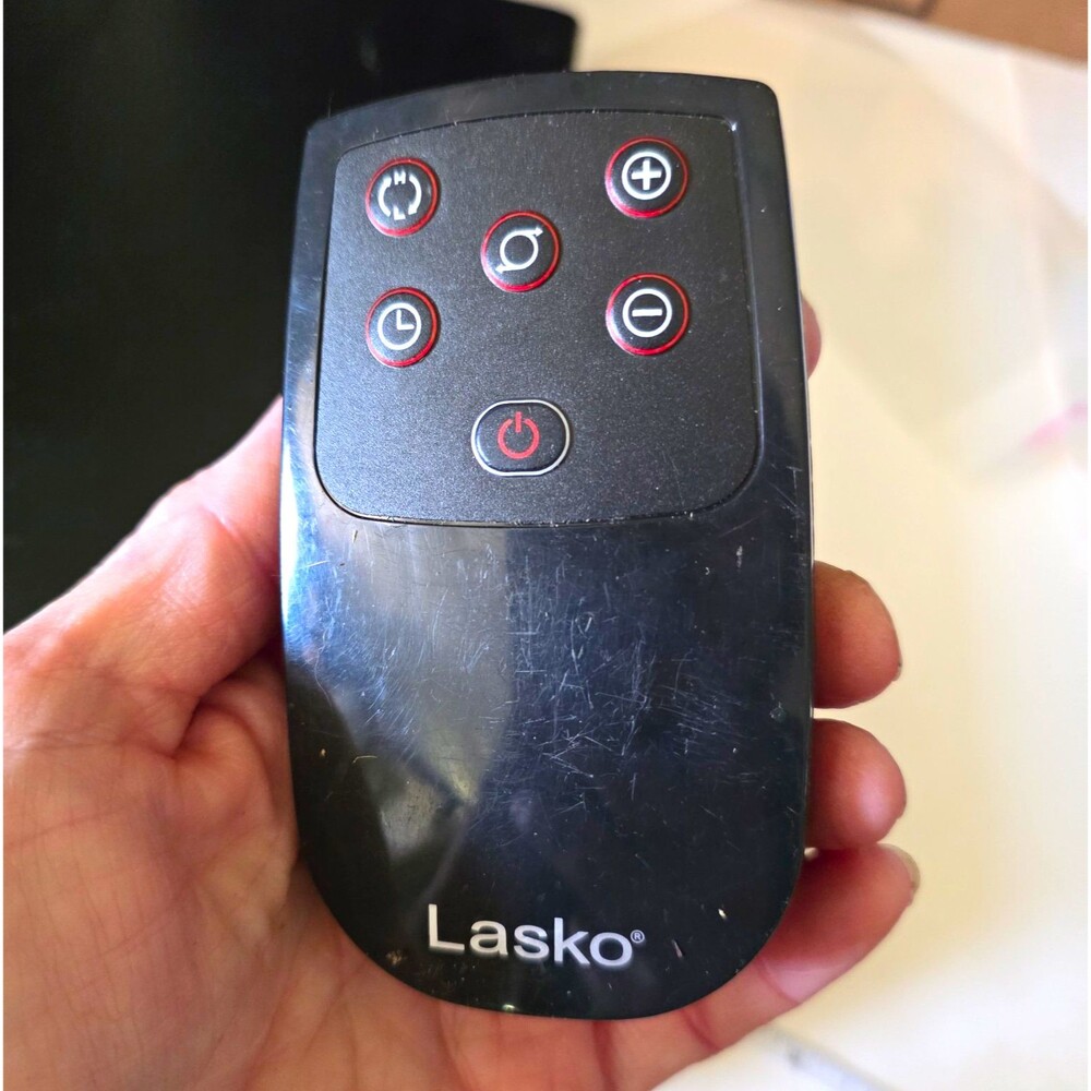 Lasko Wireless Remote Control Black For Lasko Model, 5in x 2in x 1in